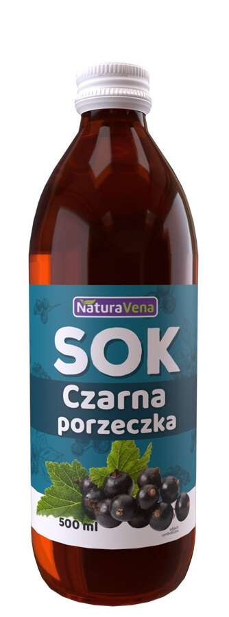 SOK Z CZARNEJ PORZECZKI 500 Ml NATURAVENA Soki I Napoje Soki