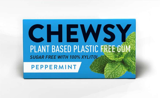 GUMA DO ŻUCIA Z KSYLITOLEM O SMAKU MIĘTY PIEPRZOWEJ 15 g - CHEWSY