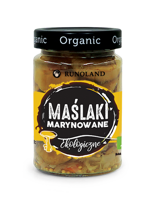 MAŚLAKI MARYNOWANE BIO 300 g - RUNOLAND