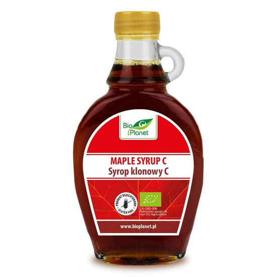 SYROP KLONOWY C BEZGLUTENOWY BIO 250 ml (330 g) - BIO PLANET