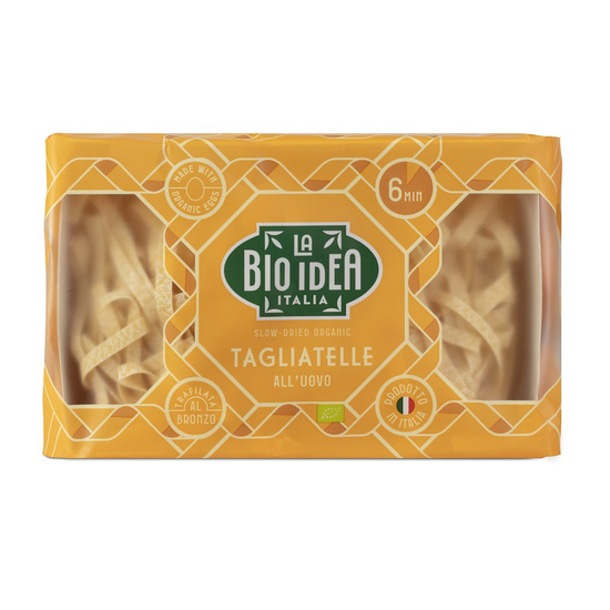 MAKARON (SEMOLINOWY JAJECZNY) TAGLIATELLE BIO 250 g - LA BIO IDEA