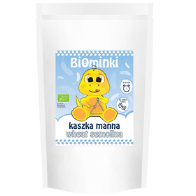 KASZKA MANNA BEZ DODATKU CUKRÓW BIO 200 g - BIOMINKI