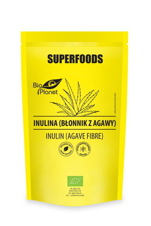 INULINA (BŁONNIK Z AGAWY) BIO 250 g - BIO PLANET SUPERFOODS
