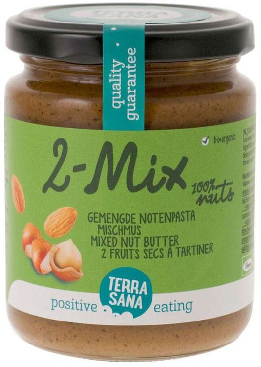 PRZECENA Terra Sana | Krem z 2 orzechów 250g | ORGANIC