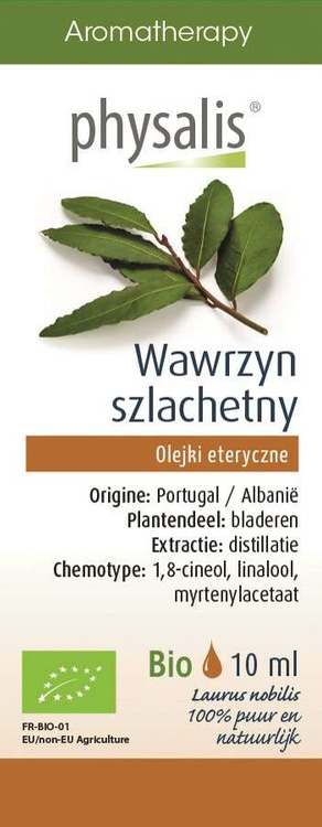 Physalis | Olejek eteryczny wawrzyn szlachetny 10 ml | ORGANIC