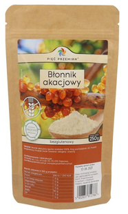 BŁONNIK AKACJOWY BEZGLUTENOWY 250 g - PIĘĆ PRZEMIAN