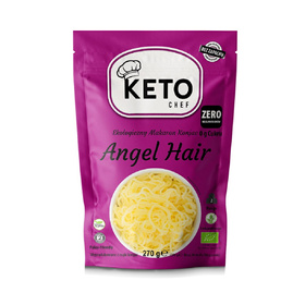 MAKARON (KONJAC) ANGEL HAIR BEZGLUTENOWY BIO 270 g (200 g) - KETO CHEF