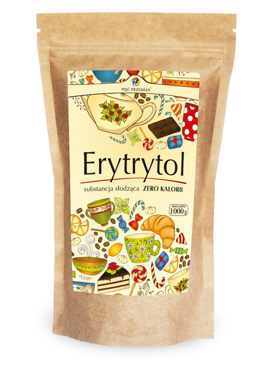 ERYTRYTOL 1 kg - PIĘĆ PRZEMIAN