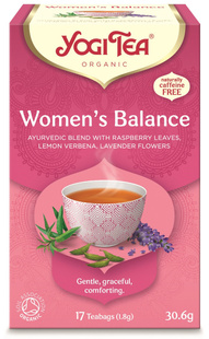 HERBATKA DLA KOBIET - RÓWNOWAGA (WOMEN'S BALANCE) BIO (17 x 1,8 g) 30,6 g - YOGI TEA
