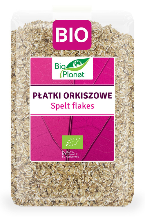 PŁATKI ORKISZOWE BIO 1 kg - BIO PLANET