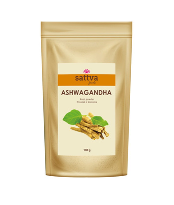 ASHWAGANDHA W PROSZKU 100 g - SATTVA (FOODS)