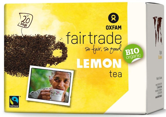 Herbata czarna cytrynowa saszetki 36g | ORGANIC - FAIRTRADE | Oxfam