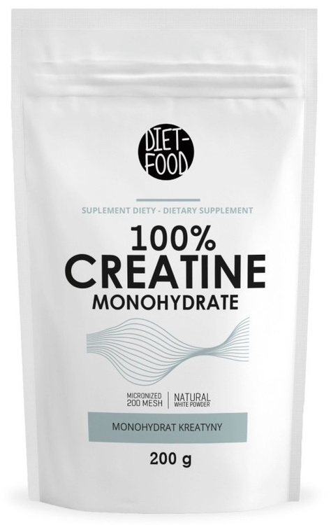 KREATYNA MONOHYDRAT 200 g - DIET-FOOD