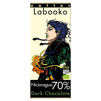 Zotter | Labooko - Czekolada gorzka 70% Nicaragua 2x35g | ORGANIC - FAIR TRADE