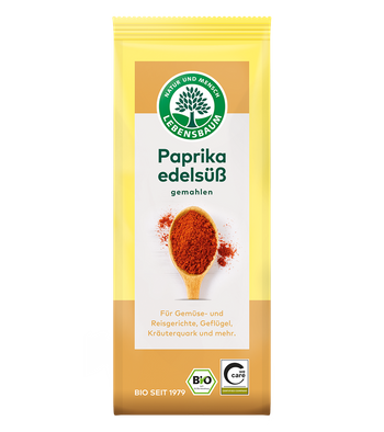 PAPRYKA SŁODKA MIELONA BIO 50 g - LEBENSBAUM