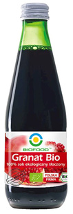 SOK Z GRANATU NFC BEZGLUTENOWY BIO 300 ml - BIOFOOD