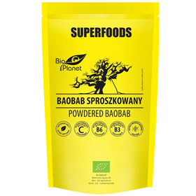 BAOBAB SPROSZKOWANY BIO 150 g - BIO PLANET SUPERFOODS