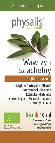 Physalis | Olejek eteryczny wawrzyn szlachetny 10 ml | ORGANIC