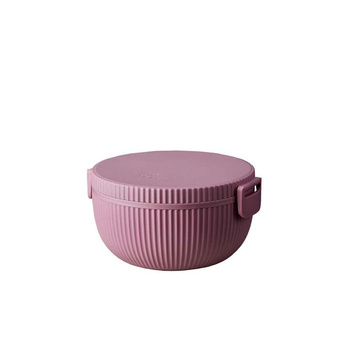 LUNCHBOWL Z TWORZYWA PLA DUSTY ROSE - CHIC-MIC