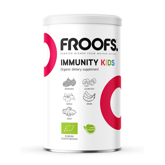 MIESZANKA IMMUNITY KIDS W PROSZKU BIO 200 g - FROOFS