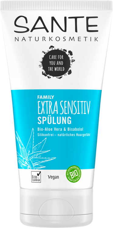 ODŻYWKA DO WRAŻLIWEJ SKÓRY GŁOWY ALOES I BISABOLOL ECO 150 ml - SANTE