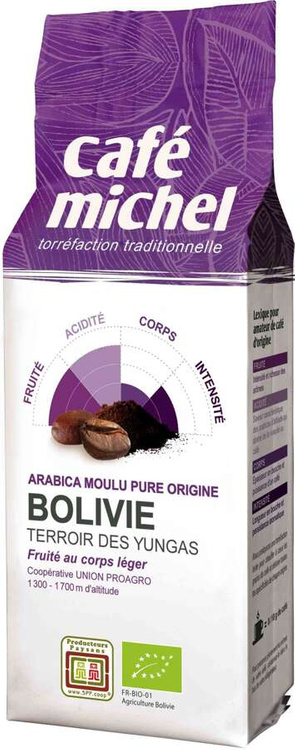 PRZECENA Kawa mielona z Boliwii 250g | ORGANIC - FAIR TRADE | Cafe Michel