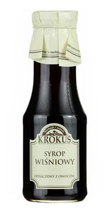 SYROP WIŚNIOWY BEZGLUTENOWY 355 g (280 ml) - KROKUS
