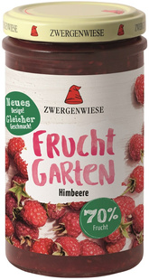 MUS MALINOWY (70 % OWOCÓW) BEZGLUTENOWY BIO 225 g - ZWERGENWIESE