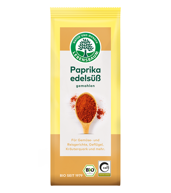 PAPRYKA SŁODKA MIELONA BIO 50 g - LEBENSBAUM