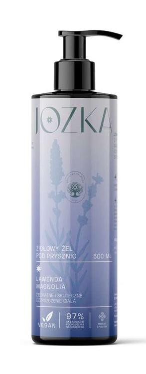 ŻEL POD PRYSZNIC ZIOŁOWY (LAWENDA, MAGNOLIA) 500 ml - JOZKA (DARY NATURY)