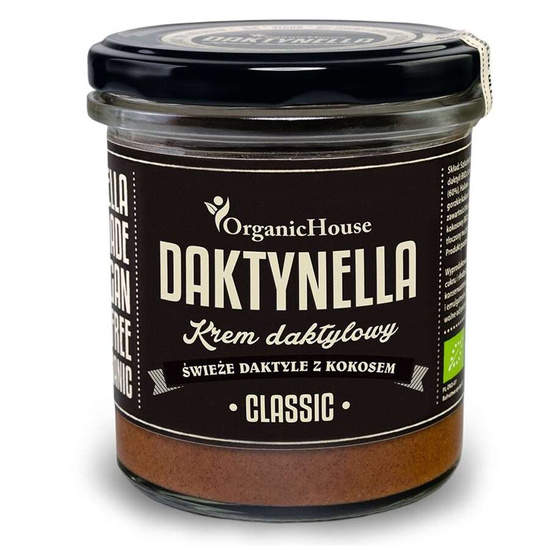 Daktynella | Krem kokosowo-daktylowy bezglutenowy 280g| ORGANIC