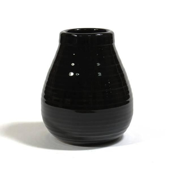 Matero ceramiczne 300-350 ml - czarne