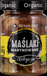 MAŚLAKI MARYNOWANE BIO 300 g (180 g) - RUNOLAND