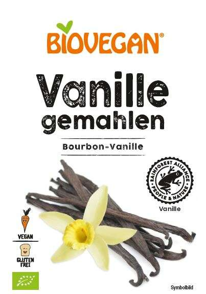 WANILIA BOURBON MIELONA BEZGLUTENOWA BIO 5 g - BIOVEGAN