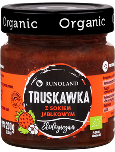 SŁODKA PRZEKĄSKA TRUSKAWKA  BIO 200 g - RUNOLAND
