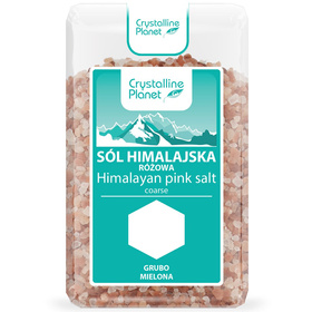 SÓL HIMALAJSKA RÓŻOWA GRUBO MIELONA 600 g - CRYSTALLINE PLANET