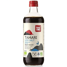 SOS SOJOWY TAMARI 25 % MNIEJ SOLI BEZGLUTENOWY BIO 500 ml - LIMA