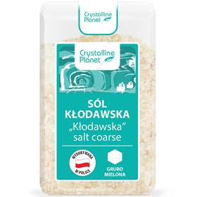 SÓL KŁODAWSKA GRUBO MIELONA 600 g - CRYSTALLINE PLANET