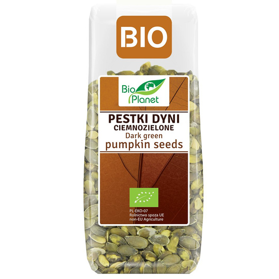 PESTKI DYNI CIEMNOZIELONE BIO 150 g - BIO PLANET