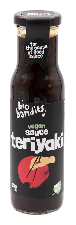 SOS SOJOWY SŁODKI TERIYAKI BIO 250 ml - BIO BANDITS