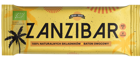 BATON OWOCOWY ZANZIBAR BEZGLUTENOWY BIO 40 g - ZMIANY ZMIANY