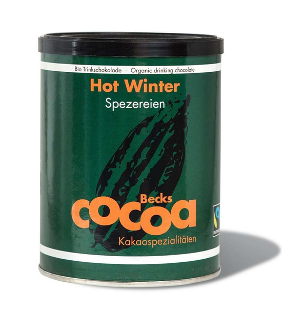 Becks Cocoa | Czekolada do picia Hot Winter 250g | ORGANIC - FAIRTRADE