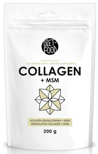 KOLAGEN + MSM INSTANT W PROSZKU 200 g - DIET-FOOD