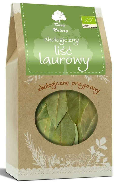 LIŚĆ LAUROWY BIO 50 g - DARY NATURY