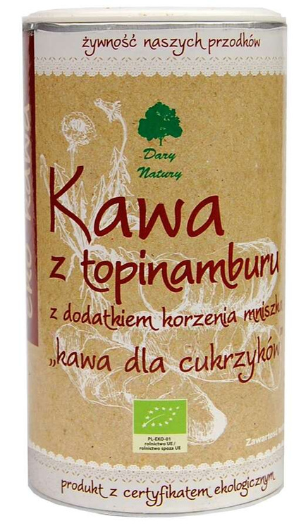 KAWA Z TOPINAMBURU Z KORZENIEM MNISZKA BIO 200 g - DARY NATURY