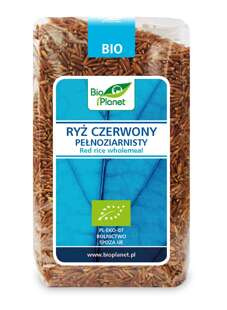 RYŻ CZERWONY PEŁNOZIARNISTY BIO 500 g - BIO PLANET