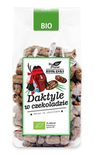 DAKTYLE W SUROWEJ CZEKOLADZIE BIO 250 g - BIO PLANET