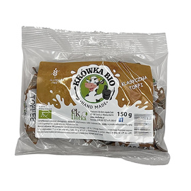 KRÓWKI KLASYCZNE O SMAKU TOFFI BEZGLUTENOWE BIO 150 g - EKOFLORKA