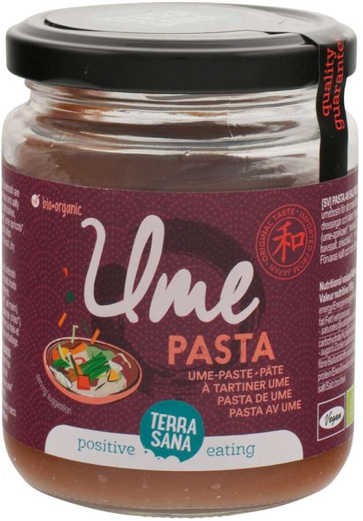 PASTA UME (Z MORELI JAPOŃSKICH) BIO 250 g - TERRASANA