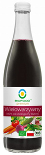 SOK WIELOWARZYWNY KISZONY NFC BEZGLUTENOWY BIO 500 ml - BIOFOOD